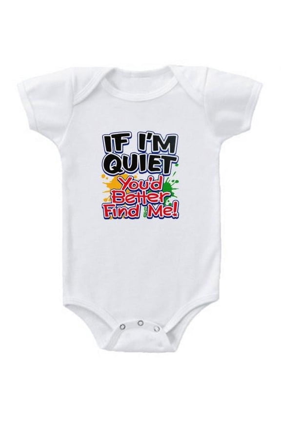 If I Am Quiet You Better Find Me Romper