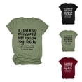 thumbnail image 1 of If I Ever Go Missing Just Follow My Kids T Shirts for Women Funny Mother's Day Tee Shirt Womens T Shirts, 1 of 5