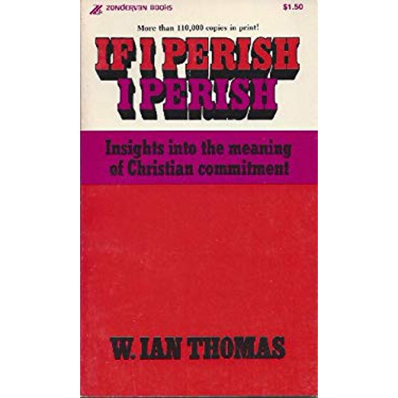 Pre-Owned If I Perish, I Perish Paperback