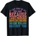 thumbnail image 1 of If I Say First Of All, Run Away |------ T-Shirt, 1 of 4
