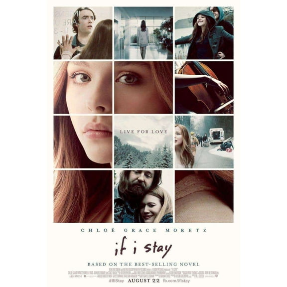 If I Stay 27x40 2 Sided 2014 movie poster Chloe Grace Moretz