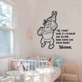 thumbnail image 1 of If I Treated You So Bad, How Come You Came Back? - Shrek Movie Quote Vinyl Wall Art Wall Decal Wall Sticker Decoration Home Room Kids Childrens Room Boys Girls Nursery Kindergarten Size (30x30 inch), 1 of 3