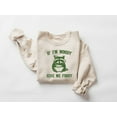 thumbnail image 1 of If I'm Moody Give Me Foody Sweatshirt, Feral Shirt, Raccoon Hoodie, Sarcastic Gift, Funny Gift, Sarcastic Sweater, Unisex Sweatshirt, 1 of 5