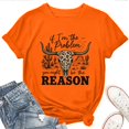 thumbnail image 1 of If I’m the Problem, Then You Might Be the Reason Women's Graphic T-Shirt – Funny Tee with Attitude, 1 of 5