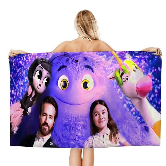 If Imaginary Friends Gifts Beach Towel for Women Girl Birthday Inspired Fan Bath Outdoor Music Lover