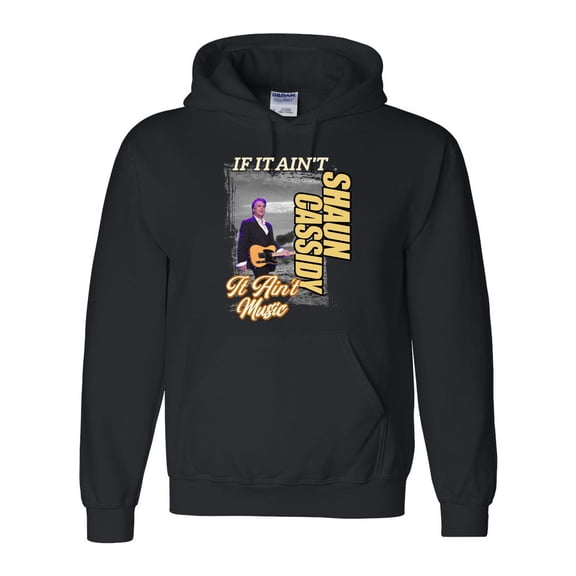 If It Ain't Shaun Cassidy It Ain't Music Funny Teen Idol Singer Actor Star Hoodie Unisex, up to 5XL