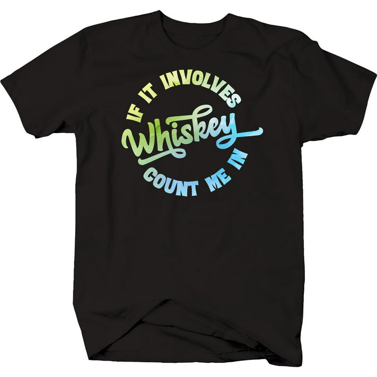 Whiskey Unisex T-Shirt, 2XL / Black