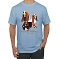 thumbnail image 1 of If It's Not a Bassett Hound Its Just a Dog Gift | Mens Dog Lover Graphic T-Shirt, Light Blue, 2XL, 1 of 3