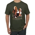 thumbnail image 1 of If It's Not a Bassett Hound Its Just a Dog Gift | Mens Dog Lover Graphic T-Shirt, Military Green, 3XL, 1 of 3