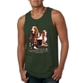thumbnail image 1 of If It's Not a Bassett Hound Its Just a Dog Gift | Mens Dog Lover Graphic Tank Top, Forest Green, 3XL, 1 of 3