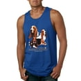 thumbnail image 1 of If It's Not a Bassett Hound Its Just a Dog Gift | Mens Dog Lover Graphic Tank Top, Royal, Large, 1 of 3