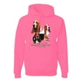 thumbnail image 1 of If It's Not a Bassett Hound Its Just a Dog Gift | Mens Dog Lover Hooded Sweatshirt Graphic Hoodie, Neon Pink, Small, 1 of 3