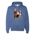 thumbnail image 1 of If It's Not a Bassett Hound Its Just a Dog Gift | Mens Dog Lover Hooded Sweatshirt Graphic Hoodie, Vintage Heather Blue, Small, 1 of 3