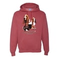 thumbnail image 1 of If It's Not a Bassett Hound Its Just a Dog Gift | Mens Dog Lover Hooded Sweatshirt Graphic Hoodie, Vintage Heather Red, 3XL, 1 of 3