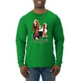 thumbnail image 1 of If It's Not a Bassett Hound Its Just a Dog Gift | Mens Dog Lover Long Sleeve T-Shirt, Kelly, Large, 1 of 3