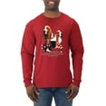 thumbnail image 1 of If It's Not a Bassett Hound Its Just a Dog Gift | Mens Dog Lover Long Sleeve T-Shirt, Red, Large, 1 of 3