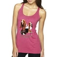thumbnail image 1 of If It's Not a Bassett Hound Its Just a Dog Gift | Womens Dog Lover Premium Tri-Blend Racerback Tank Top, Vintage Pink, X-Large, 1 of 3