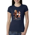 thumbnail image 1 of If It's Not a Bassett Hound Its Just a Dog Gift | Womens Dog Lover Slim Fit Junior Tee, Navy, X-Large, 1 of 3