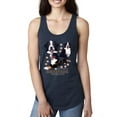 thumbnail image 1 of If It's Not a Bernese It's Just a Gift | Womens Lover Jersey Racerback Tank Top, Navy, X-Large, 1 of 3