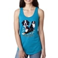 thumbnail image 1 of If It's Not a Bernese It's Just a Gift | Womens Lover Jersey Racerback Tank Top, Turquoise, Large, 1 of 3