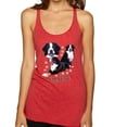 thumbnail image 1 of If It's Not a Bernese It's Just a Gift | Womens Lover Premium Tri-Blend Racerback Tank Top, Vintage Red, Medium, 1 of 3