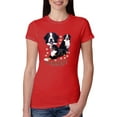 thumbnail image 1 of If It's Not a Bernese It's Just a Gift | Womens Lover Slim Fit Junior Tee, Red, Large, 1 of 3