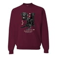 thumbnail image 1 of If It's Not a Black Lab It's Just a Dog Gift | Mens Dog Lover Crewneck Graphic Sweatshirt, Maroon, X-Large, 1 of 3