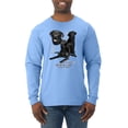 thumbnail image 1 of If It's Not a Black Lab It's Just a Dog Gift | Mens Dog Lover Long Sleeve T-Shirt, Light Blue, Small, 1 of 3