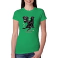 thumbnail image 1 of If It's Not a Black Lab It's Just a Dog Gift | Womens Dog Lover Slim Fit Junior Tee, Kelly, Large, 1 of 3
