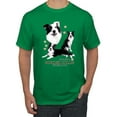 thumbnail image 1 of If It's Not a Border Collie It's Just a Dog Gift | Mens Dog Lover Graphic T-Shirt, Kelly, 3XL, 1 of 3
