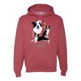 thumbnail image 1 of If It's Not a Border Collie It's Just a Dog Gift | Mens Dog Lover Hooded Sweatshirt Graphic Hoodie, Vintage Heather Red, 3XL, 1 of 3