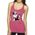 thumbnail image 1 of If It's Not a Border Collie It's Just a Dog Gift | Womens Dog Lover Premium Tri-Blend Racerback Tank Top, Vintage Pink, X-Large, 1 of 3