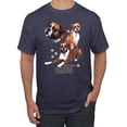thumbnail image 1 of If It's Not a Boxer It's Just a Dog Gift | Mens Dog Lover Graphic T-Shirt, Vintage Heather Navy, Large, 1 of 3