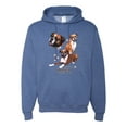 thumbnail image 1 of If It's Not a Boxer It's Just a Dog Gift | Mens Dog Lover Hooded Sweatshirt Graphic Hoodie, Vintage Heather Blue, 3XL, 1 of 3