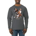 thumbnail image 1 of If It's Not a Boxer It's Just a Dog Gift | Mens Dog Lover Long Sleeve T-Shirt, Charcoal, 2XL, 1 of 3
