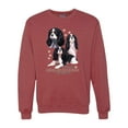 thumbnail image 1 of If It's Not a Cavalier King Charles Spaniel It's Just a Dog Gift | Mens Dog Lover Crewneck Graphic Sweatshirt, Vintage Heather Red, X-Large, 1 of 3