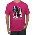 thumbnail image 1 of If It's Not a Cavalier King Charles Spaniel It's Just a Dog Gift | Mens Dog Lover Graphic T-Shirt, Fuschia, 2XL, 1 of 3