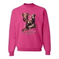 thumbnail image 1 of If It's Not a Chocolate Lab It's Just a Dog Gift | Mens Dog Lover Crewneck Graphic Sweatshirt, Fuschia, Medium, 1 of 3