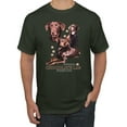 thumbnail image 1 of If It's Not a Chocolate Lab It's Just a Dog Gift | Mens Dog Lover Graphic T-Shirt, Forest Green, Small, 1 of 3