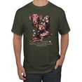 thumbnail image 1 of If It's Not a Chocolate Lab It's Just a Dog Gift | Mens Dog Lover Graphic T-Shirt, Military Green, Medium, 1 of 3