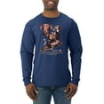 thumbnail image 1 of If It's Not a Chocolate Lab It's Just a Dog Gift | Mens Dog Lover Long Sleeve T-Shirt, Navy, Medium, 1 of 3