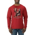 thumbnail image 1 of If It's Not a Chocolate Lab It's Just a Dog Gift | Mens Dog Lover Long Sleeve T-Shirt, Red, 3XL, 1 of 3