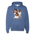 thumbnail image 1 of If It's Not a Collie It's Just a Dog Gift | Mens Dog Lover Hooded Sweatshirt Graphic Hoodie, Vintage Heather Blue, X-Large, 1 of 4