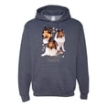 thumbnail image 1 of If It's Not a Collie It's Just a Dog Gift | Mens Dog Lover Hooded Sweatshirt Graphic Hoodie, Vintage Heather Navy, X-Large, 1 of 4