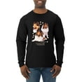 thumbnail image 1 of If It's Not a Collie It's Just a Dog Gift | Mens Dog Lover Long Sleeve T-Shirt, Black, Small, 1 of 4