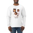 thumbnail image 1 of If It's Not a Collie It's Just a Dog Gift | Mens Dog Lover Long Sleeve T-Shirt, White, Medium, 1 of 4