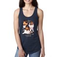 thumbnail image 1 of If It's Not a Collie It's Just a Dog Gift | Womens Dog Lover Jersey Racerback Tank Top, Navy, X-Large, 1 of 4