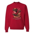 thumbnail image 1 of If It's Not a Dachshund It's Just a Dog Gift | Mens Dog Lover Crewneck Graphic Sweatshirt, Red, Large, 1 of 3