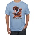 thumbnail image 1 of If It's Not a Dachshund It's Just a Dog Gift | Mens Dog Lover Graphic T-Shirt, Light Blue, 3XL, 1 of 3