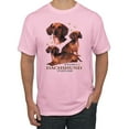 thumbnail image 1 of If It's Not a Dachshund It's Just a Dog Gift | Mens Dog Lover Graphic T-Shirt, Light Pink, Large, 1 of 3